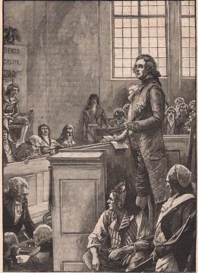 The trial of Louis XVI by Henry Marriott Paget